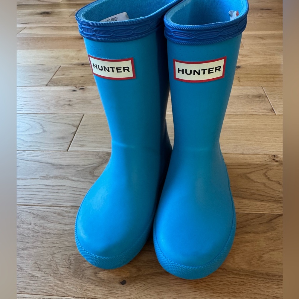 HUNTER Kids First Classic Rain Boot Little Kid, Blue